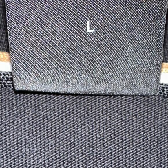 BOSS Hugo Boss Black Thompson 04 Short Sleeve Stripe Trim Cotton T-Shirt Size L - Picture 5 of 16